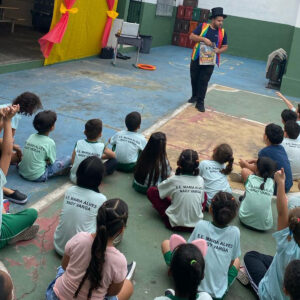 Mágica na escola